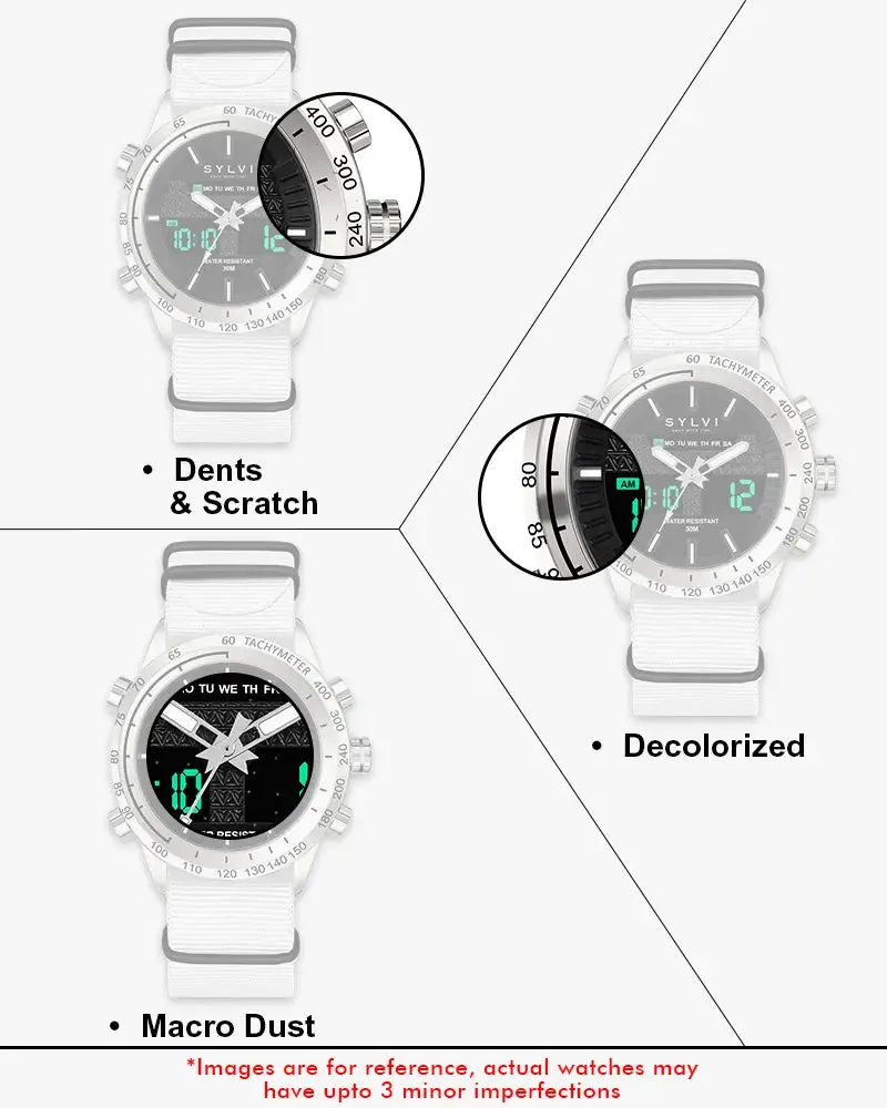 Certified Imperfect Hawk Silver White Nylon