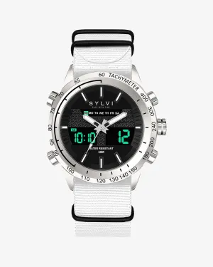 Certified Imperfect Hawk Silver White Nylon