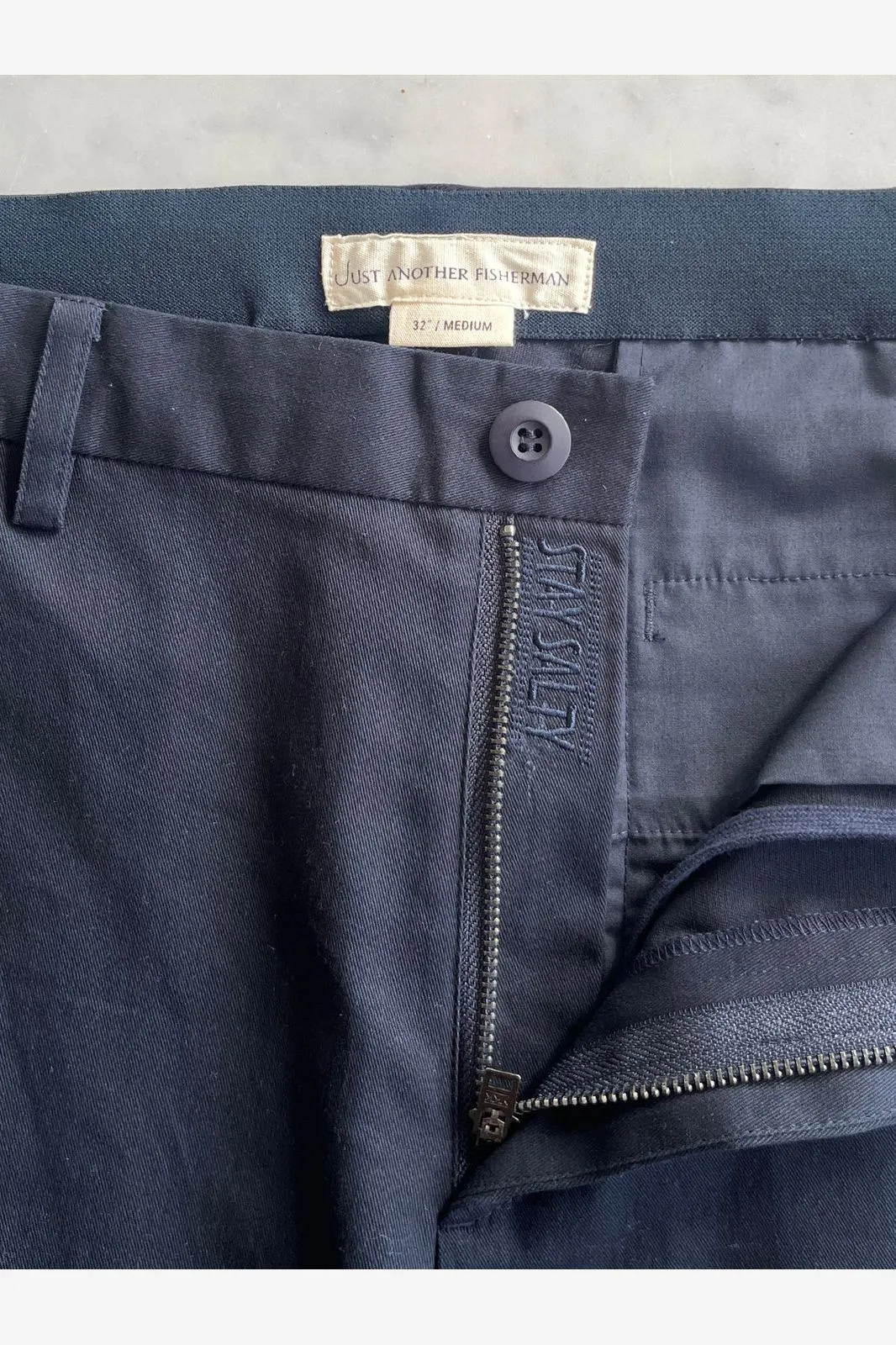CHARTER PANTS - SQUID INK