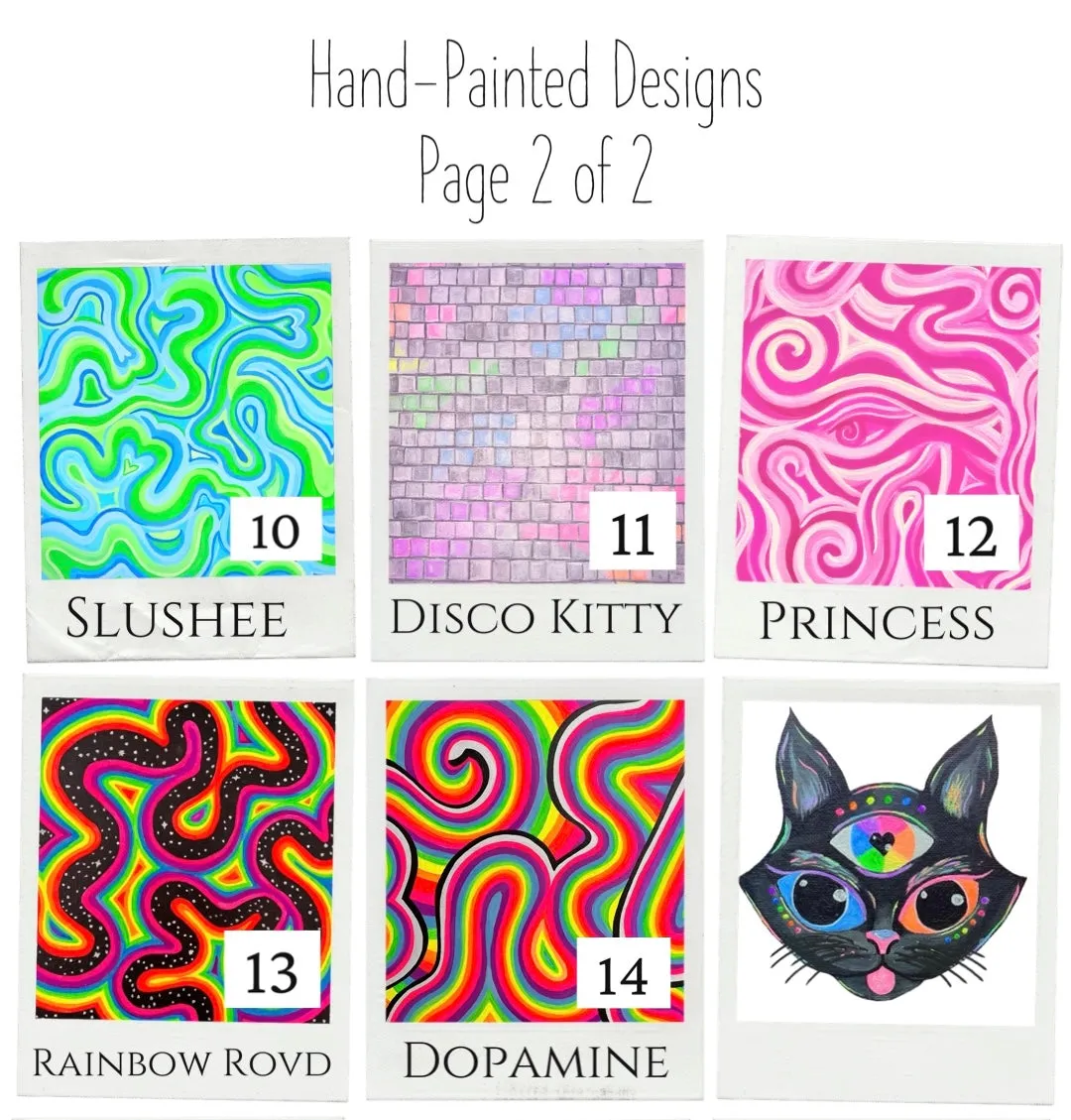 Choose A Design: Short Sleeve/Mini Shorts/Garters Outfit [3 Piece Set, 3 Pockets] (Custom Handmade Order)