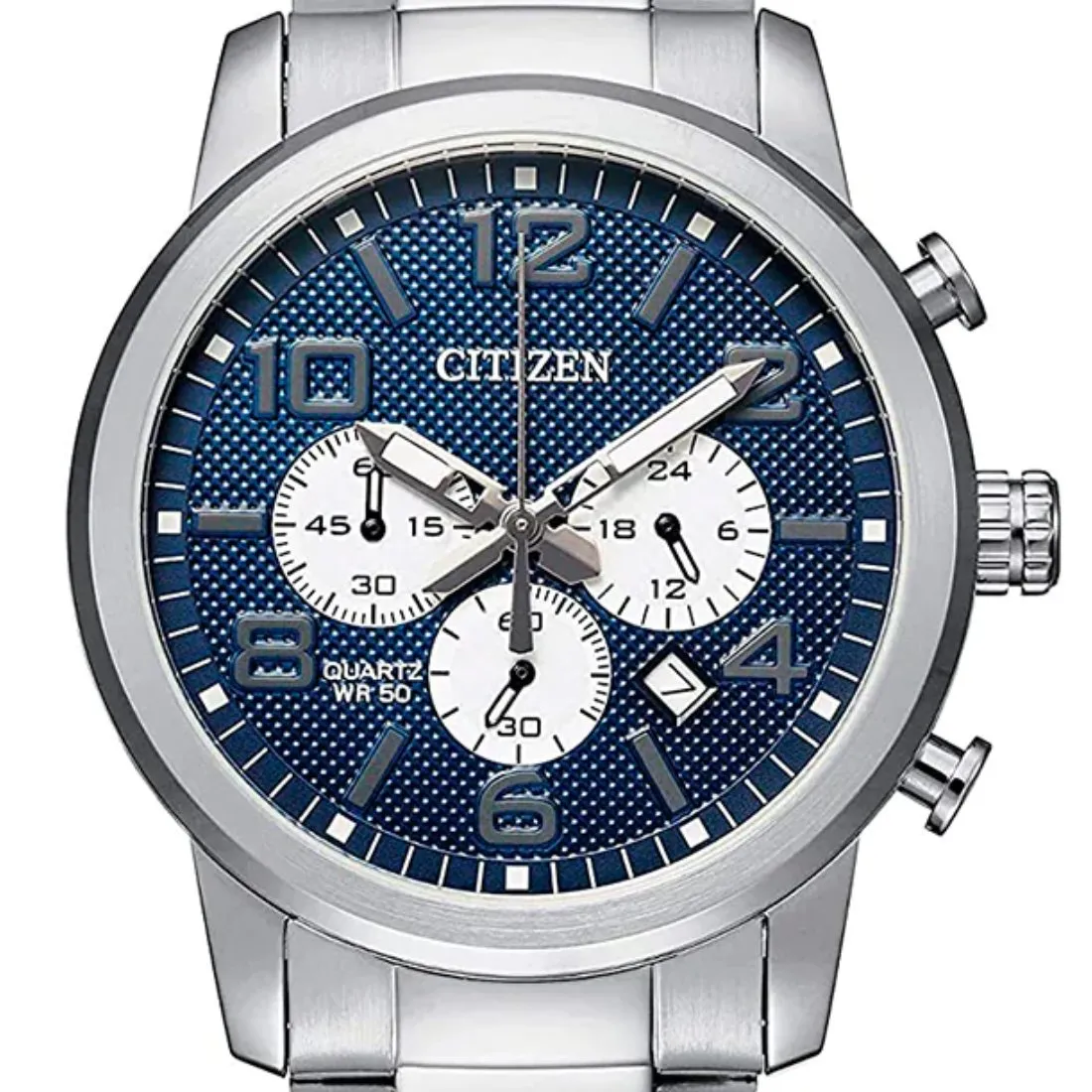 Citizen AN8050-51M AN8050 Chronograph Blue Dial Mens Watch