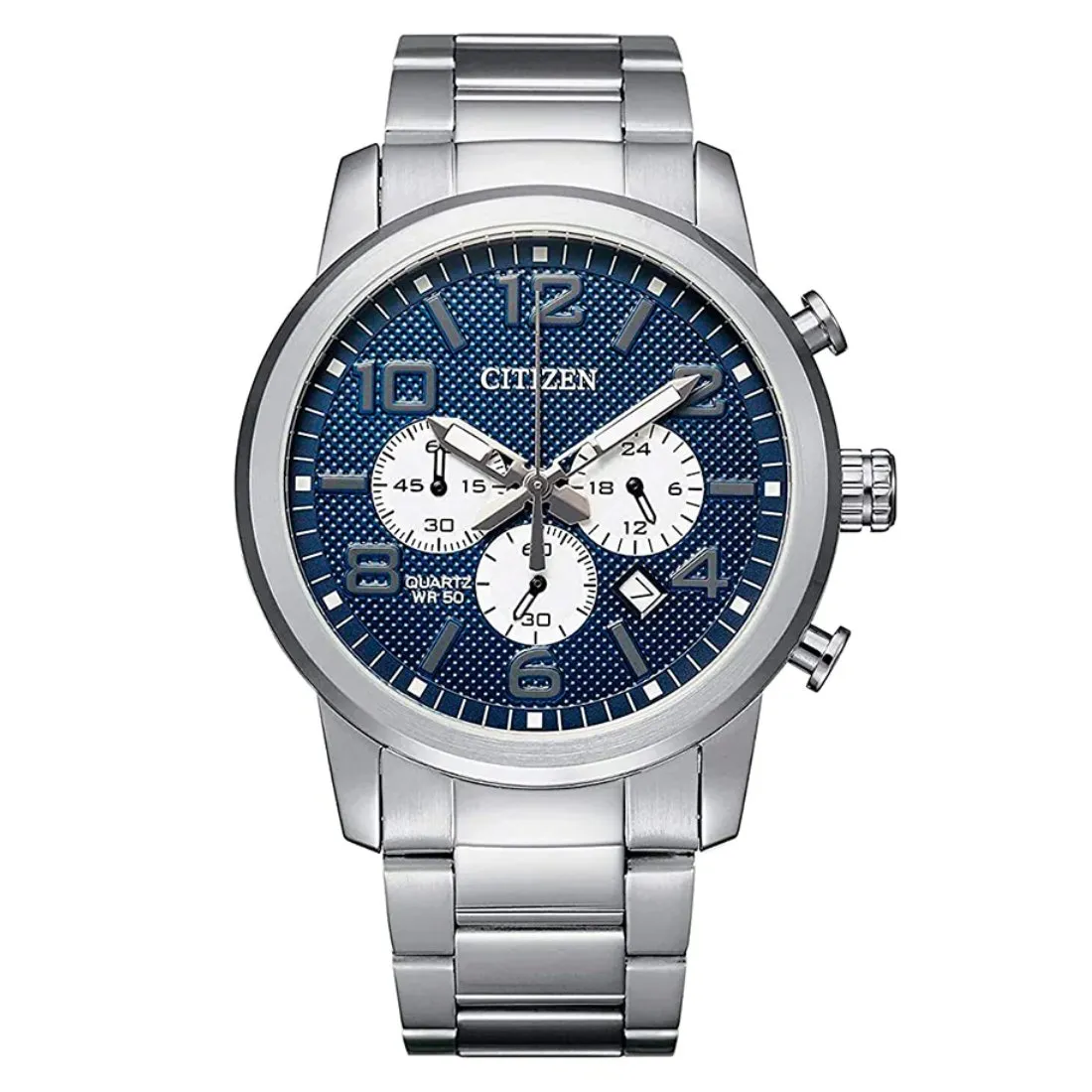 Citizen AN8050-51M AN8050 Chronograph Blue Dial Mens Watch