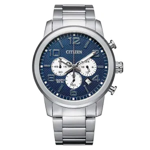 Citizen AN8050-51M AN8050 Chronograph Blue Dial Mens Watch