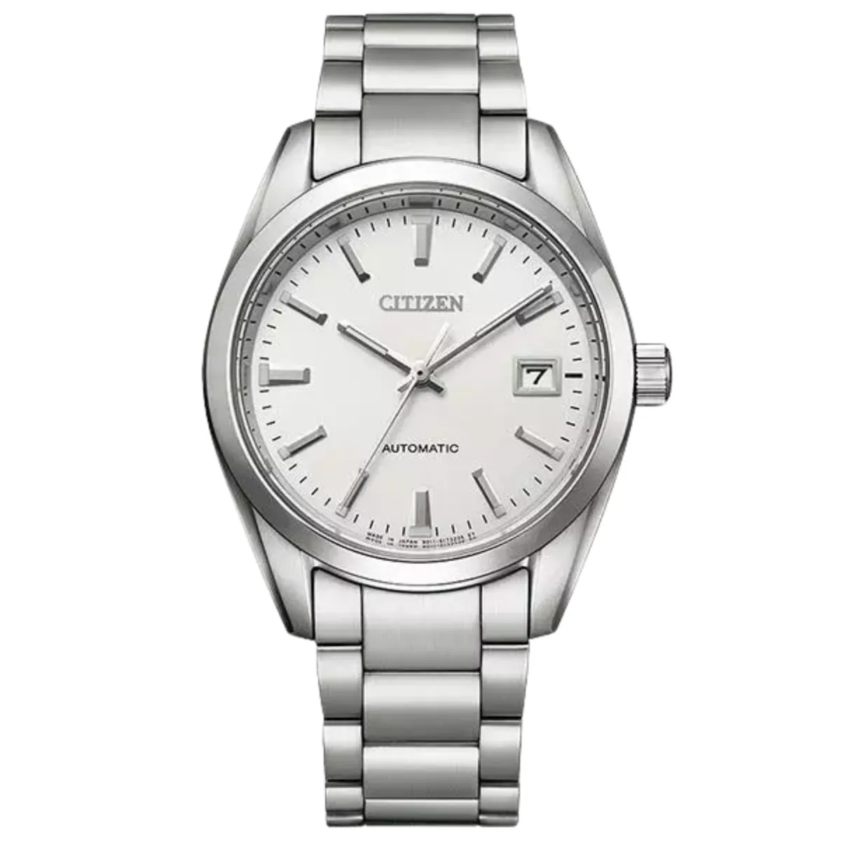 Citizen NB1050-59A NB1050 NB1050-59 Collection Automatic Silver Dial Mens Watch