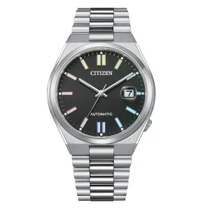 Citizen NJ0151-53E Tsuyosa Mechanical Black Dial Stainless Steel Watch