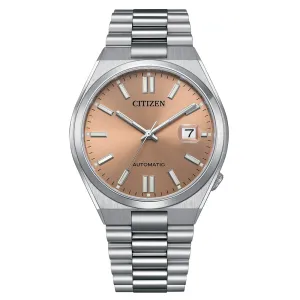 Citizen NJ0158-89Y Pantone Warm Sand Dial Automatic Mens Watch