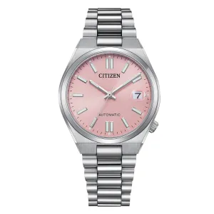 Citizen NJ0200-50Z Tsuyosa 37MM Automatic Pink Dial Watch