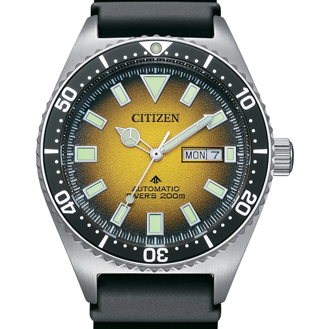 Citizen NY0120-01X Promaster Marine Yellow Dial Divers 200m Watch