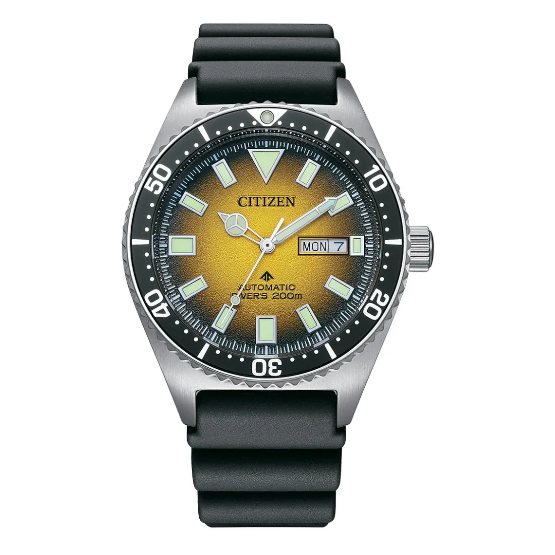 Citizen NY0120-01X Promaster Marine Yellow Dial Divers 200m Watch