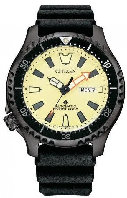 Citizen Promaster Automatic 200M Diver Fugu Asia Limited NY0138-14X