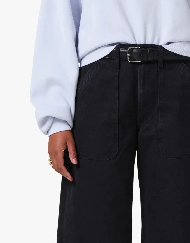 Citizens of Humanity Ayla Cargo Pants Washed Black