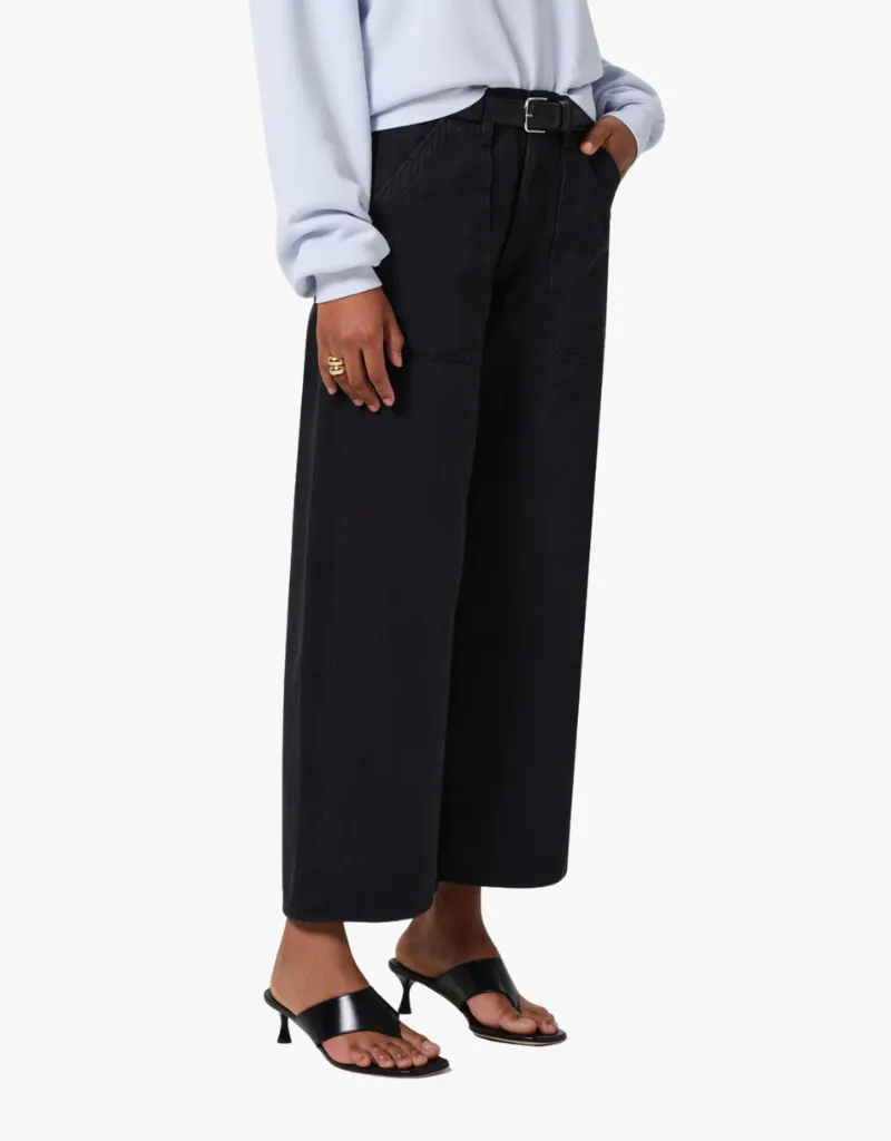 Citizens of Humanity Ayla Cargo Pants Washed Black
