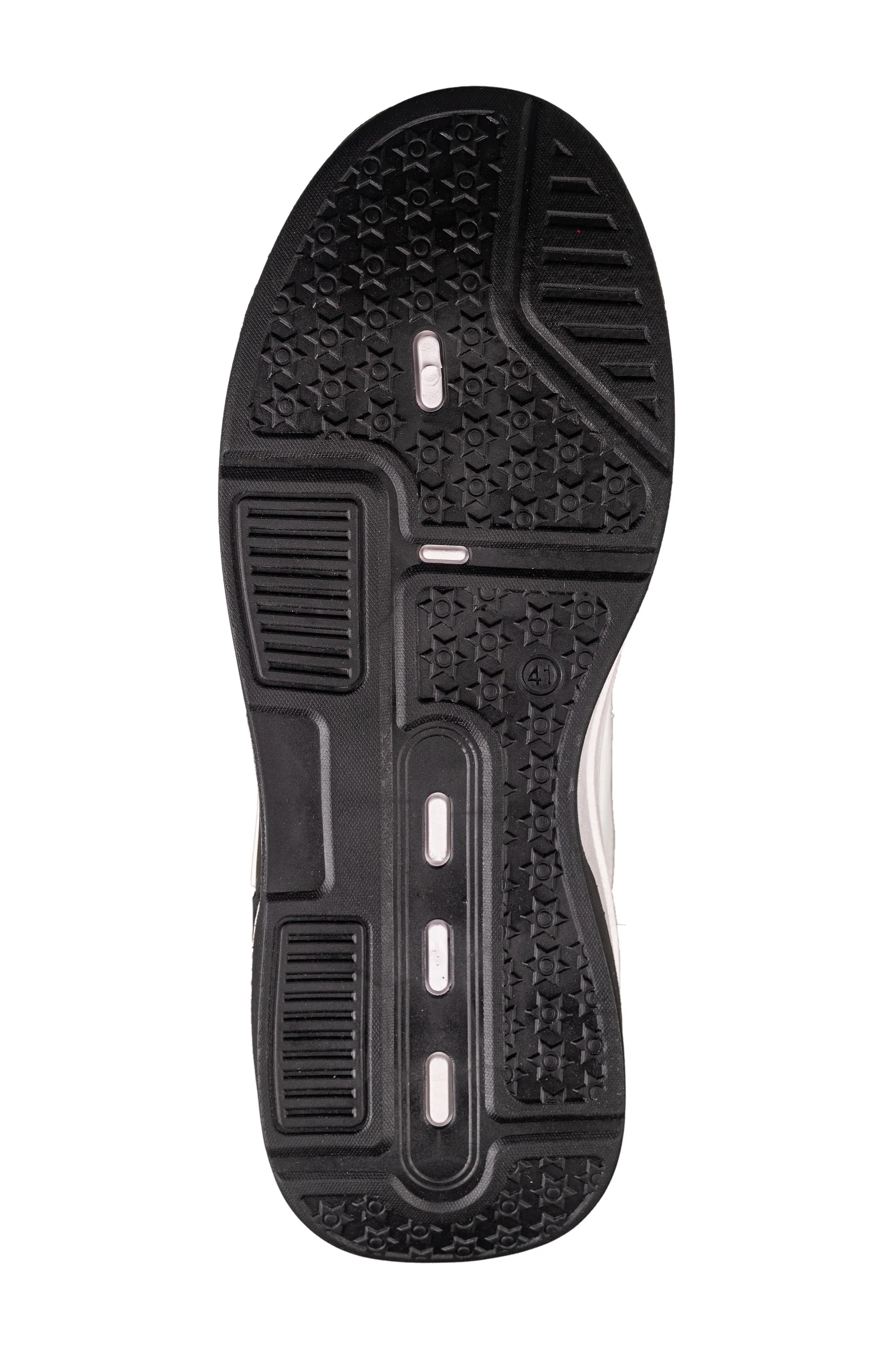 Comfort Walk Gents Black Sports Shoe