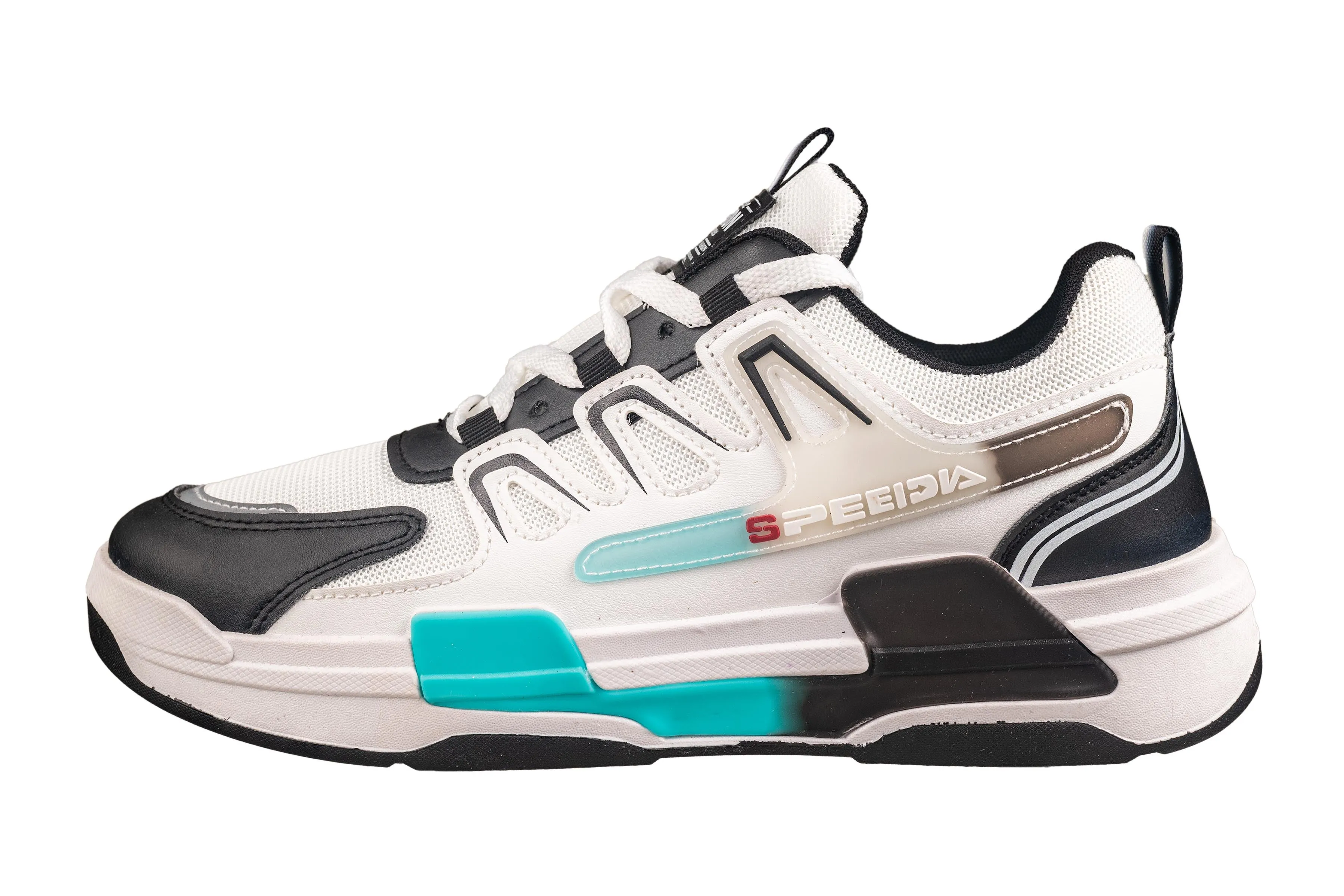 Comfort Walk Gents Black Sports Shoe