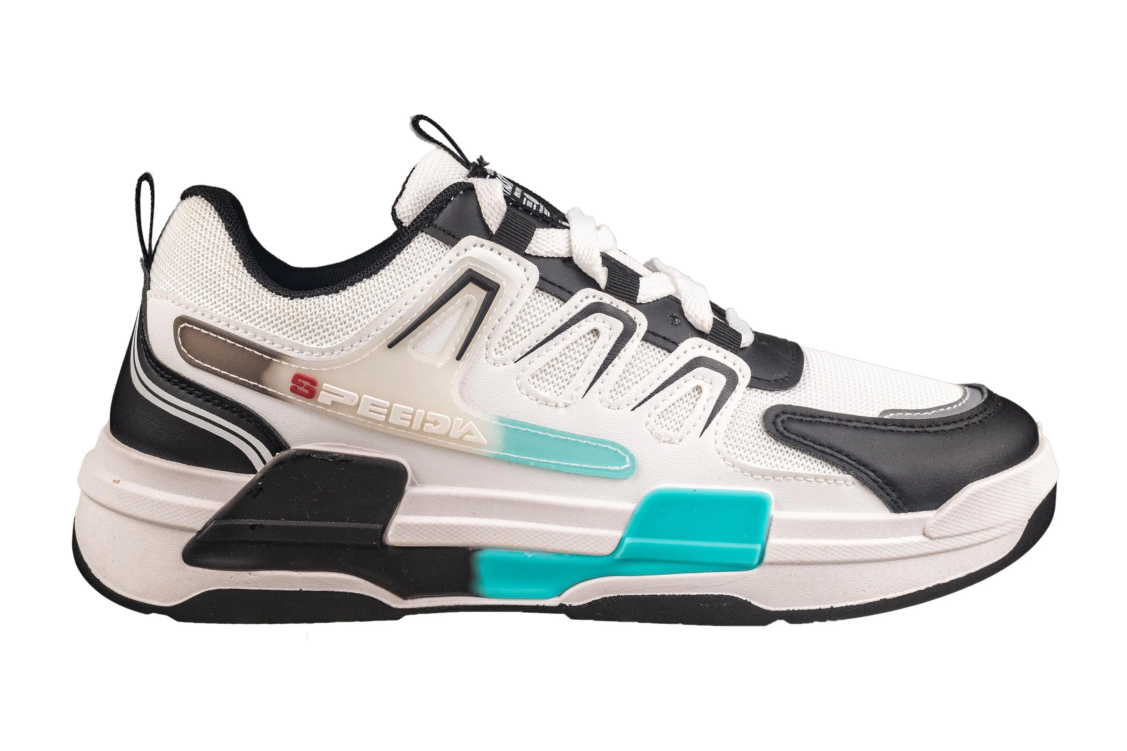 Comfort Walk Gents Black Sports Shoe