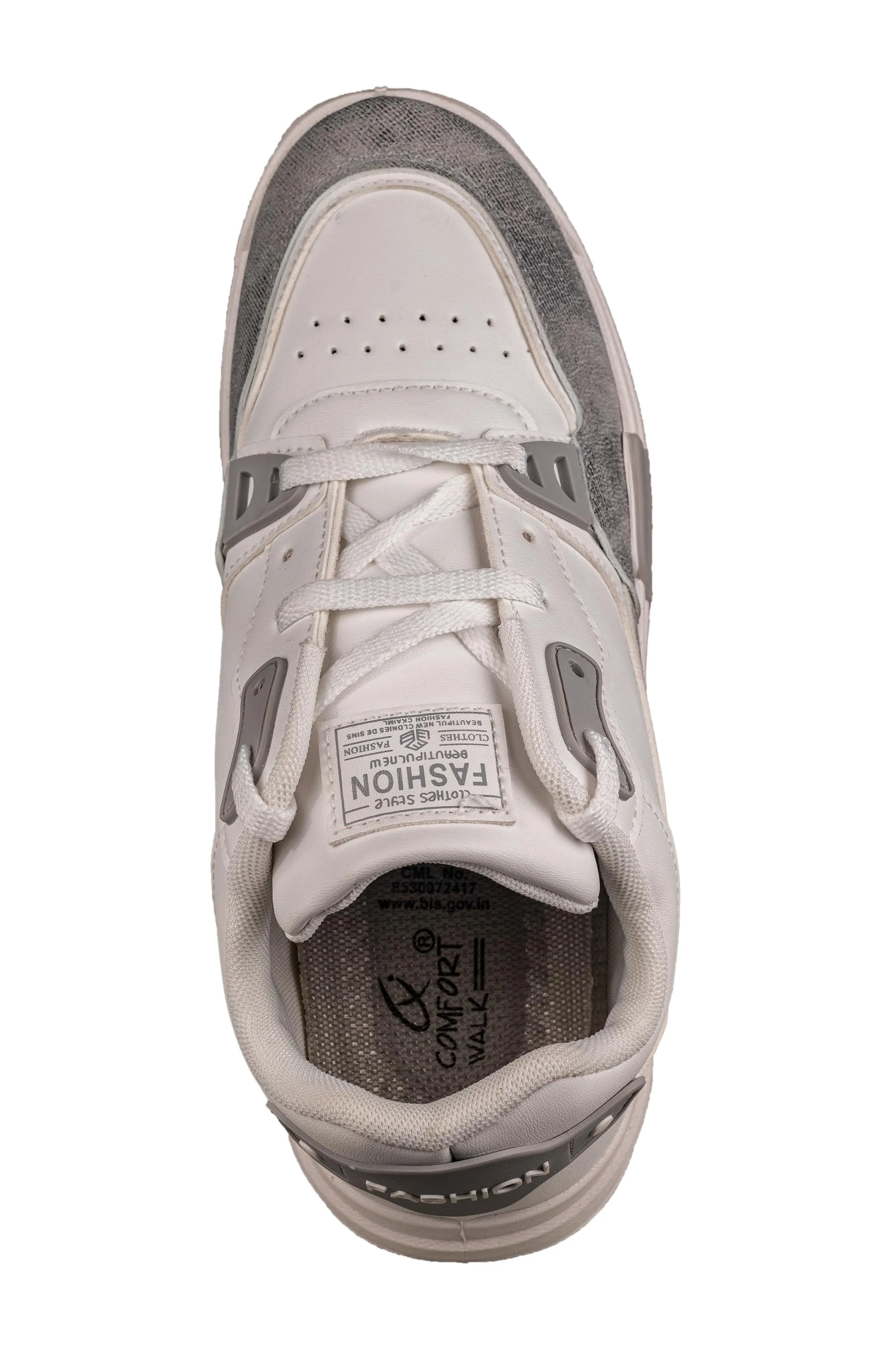 Comfort Walk Gents Grey Sports Shoe