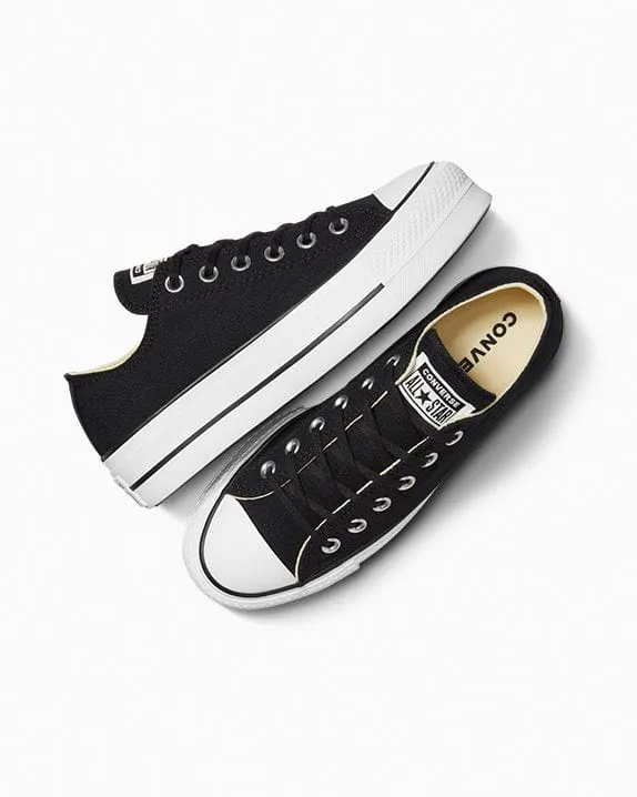 Converse Chuck Taylor All Star Lift Lo Canvas Black