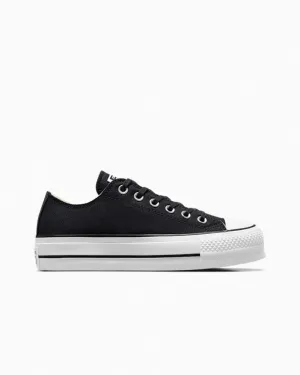 Converse Chuck Taylor All Star Lift Lo Canvas Black