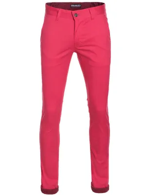 Coral Cotton-Stretch Chino (725) old