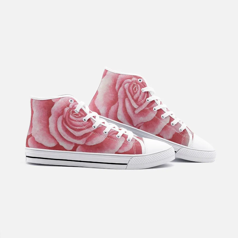 Coral Rose High-top Sneakers