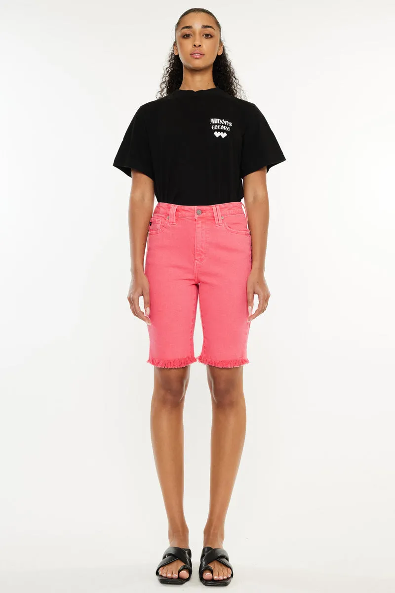 Corealla High Rise Bermuda Shorts