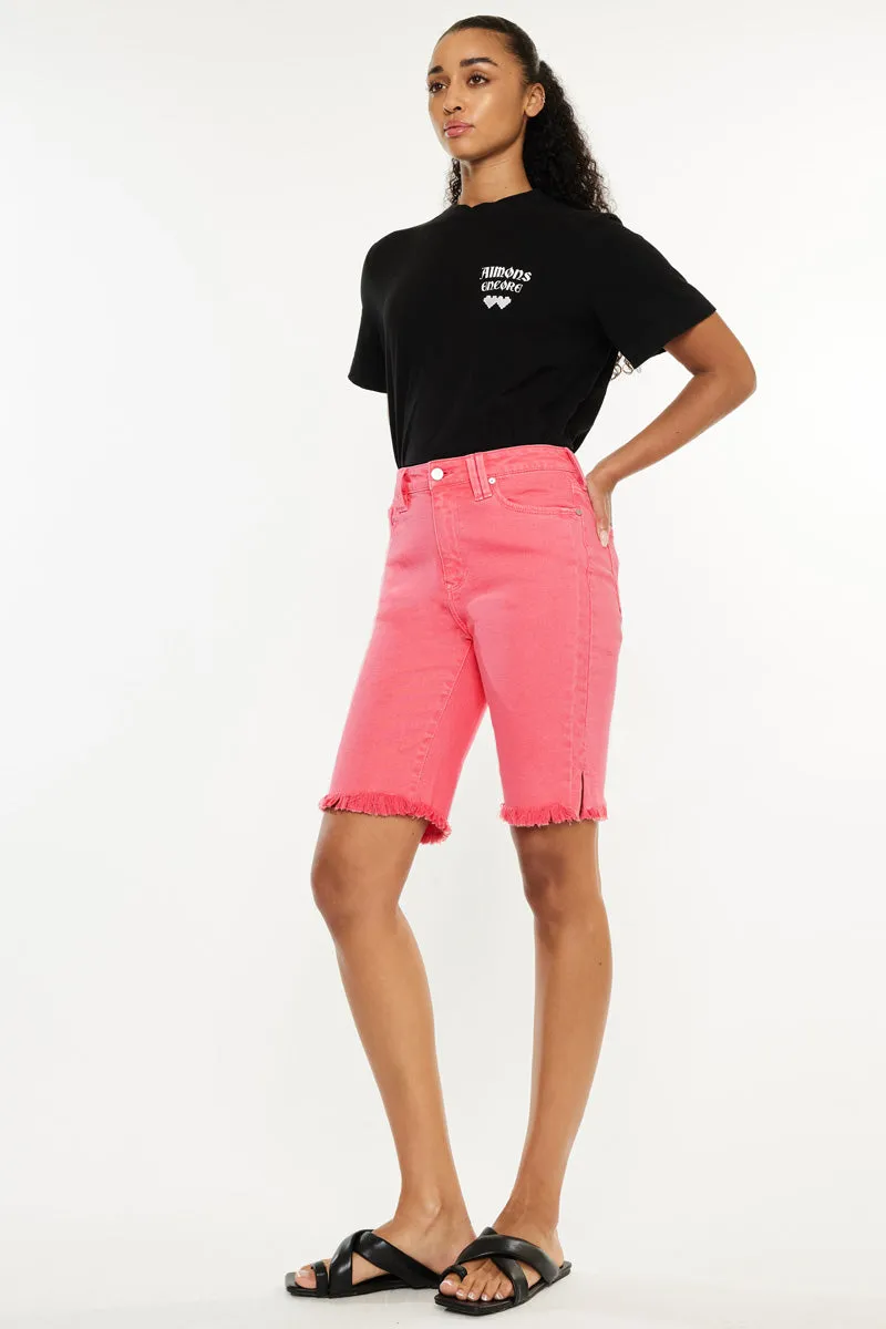 Corealla High Rise Bermuda Shorts