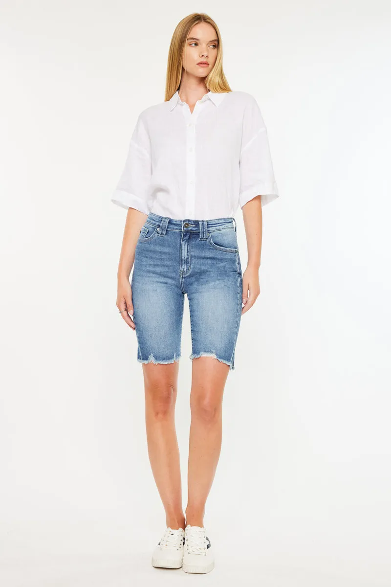 Corealla High Rise Bermuda Shorts