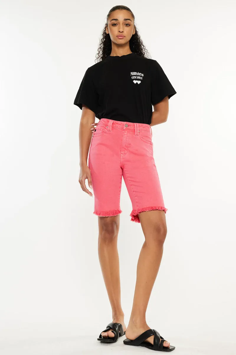 Corealla High Rise Bermuda Shorts