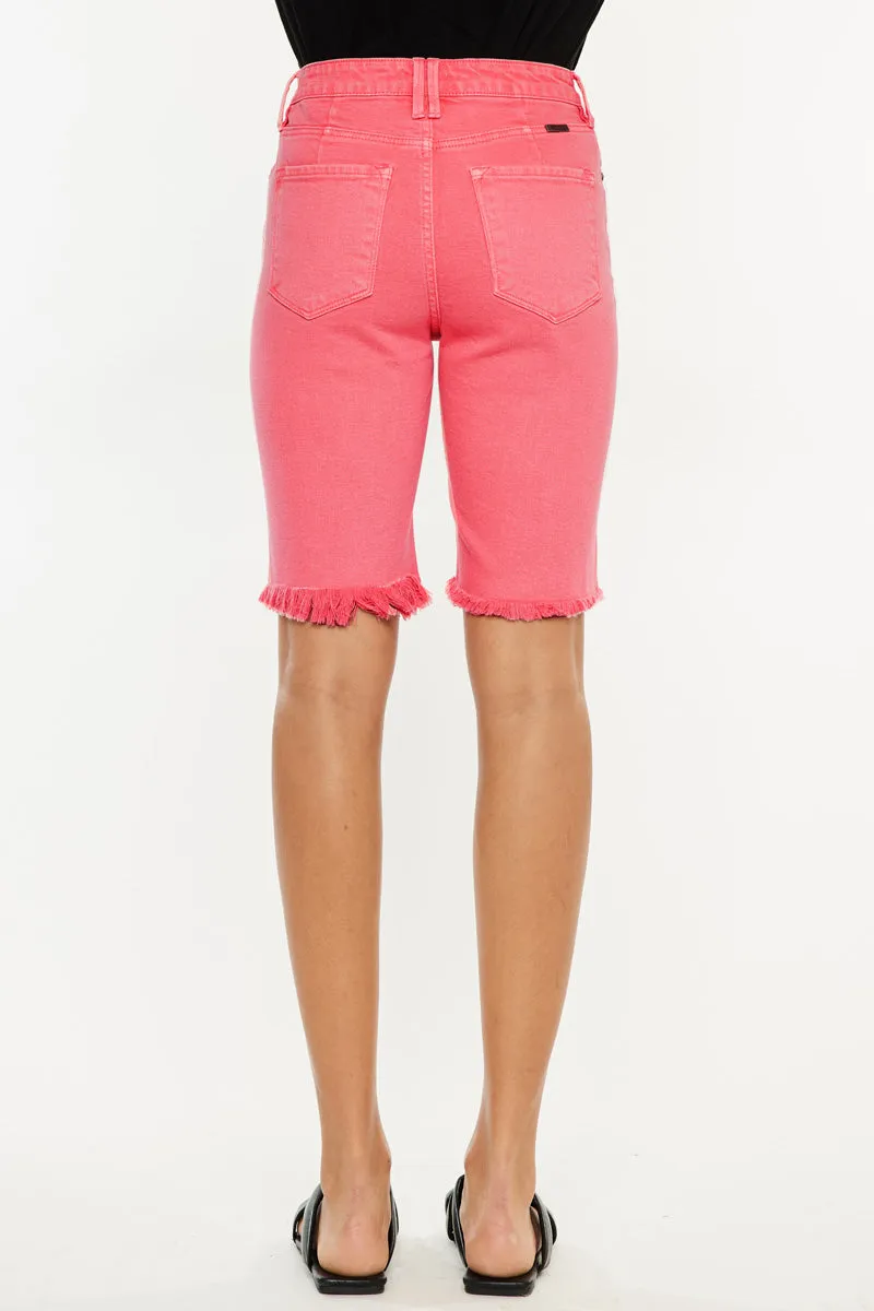 Corealla High Rise Bermuda Shorts