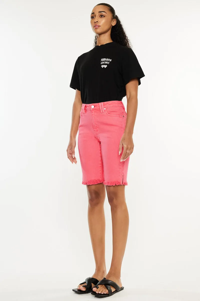 Corealla High Rise Bermuda Shorts