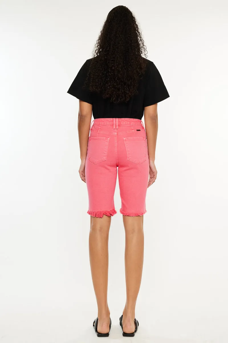 Corealla High Rise Bermuda Shorts