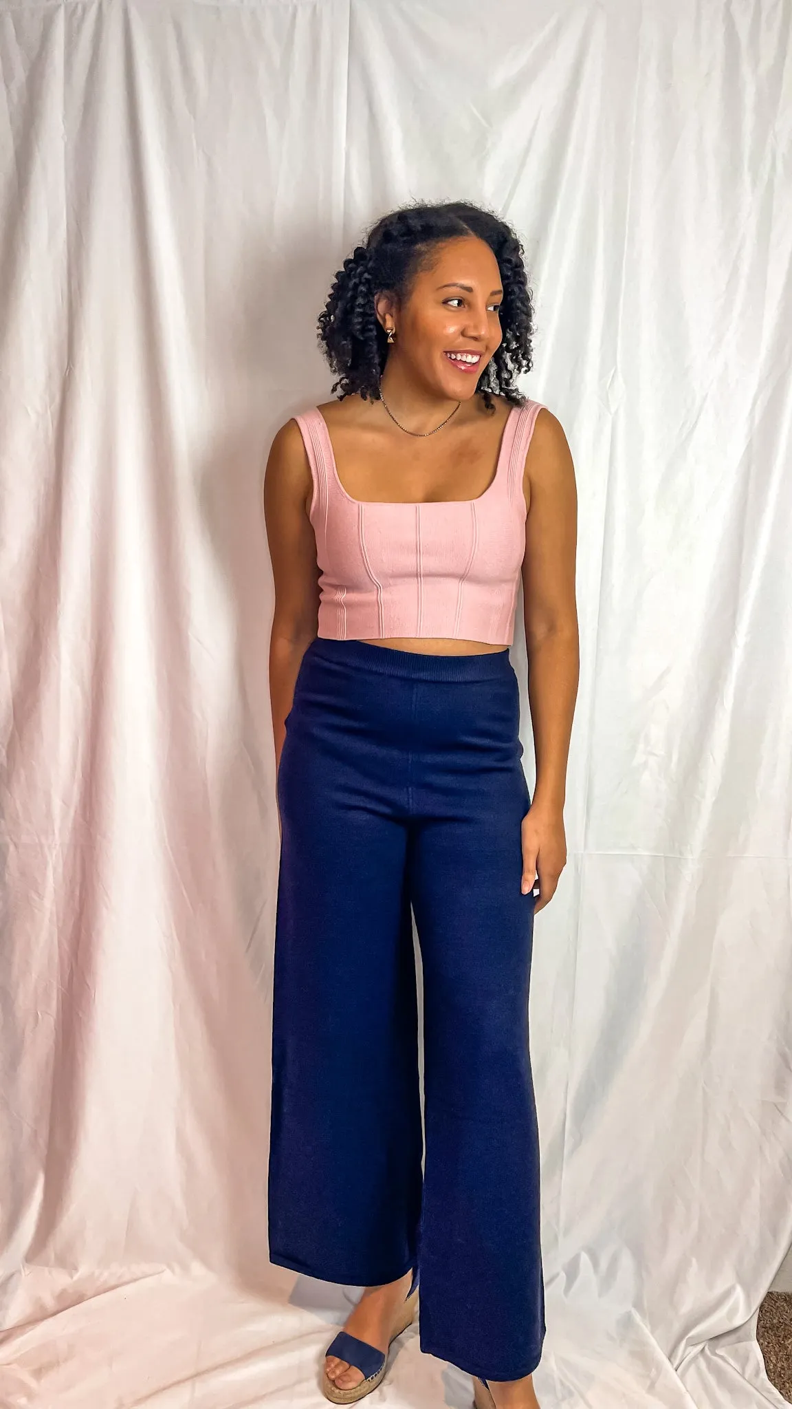 Crop Flare Pants