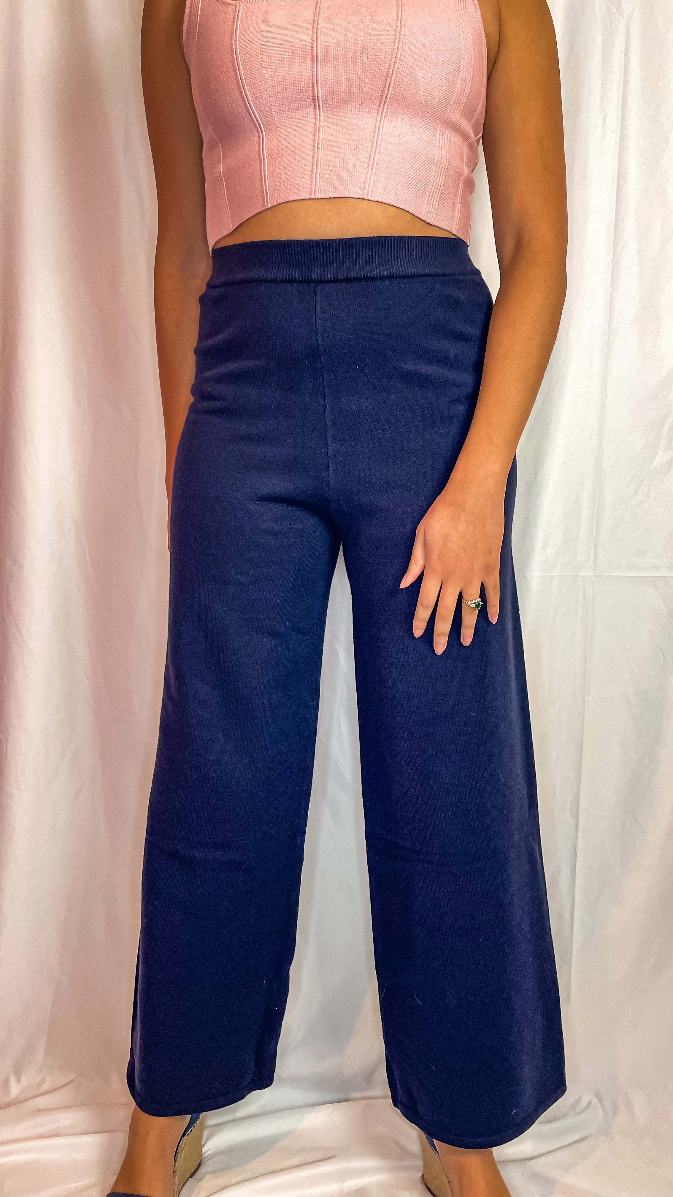 Crop Flare Pants