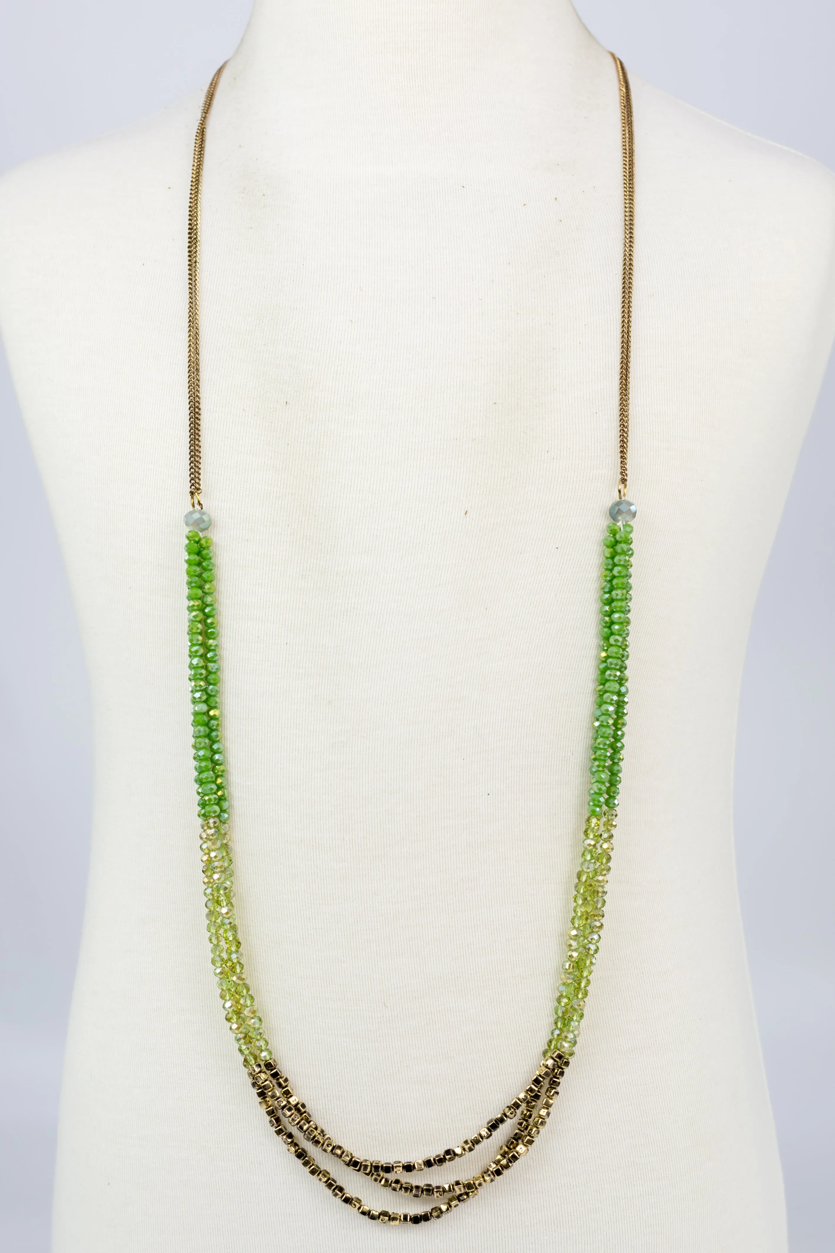 Crystal Beaded Necklaces N2253