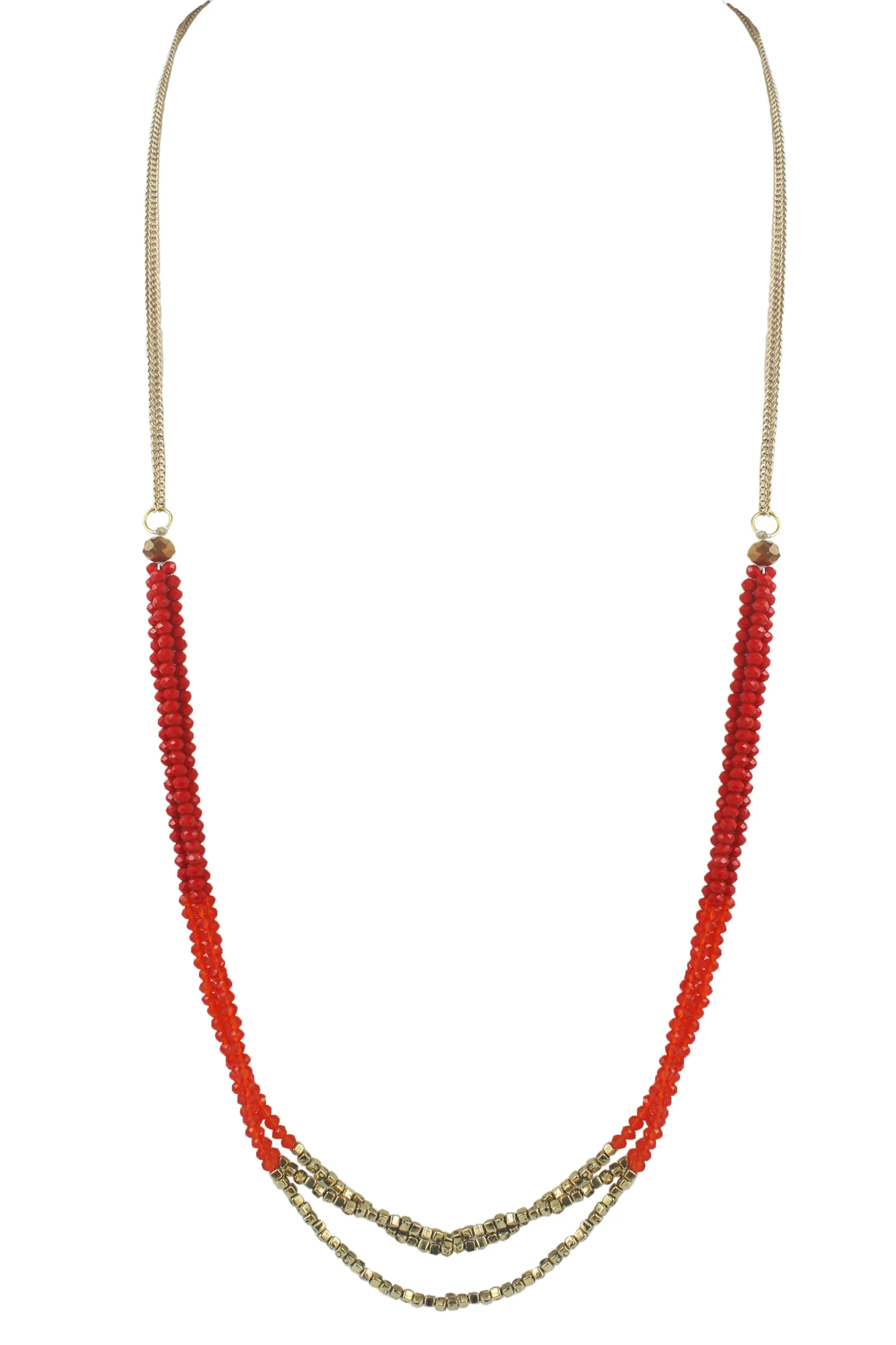Crystal Beaded Necklaces N2253