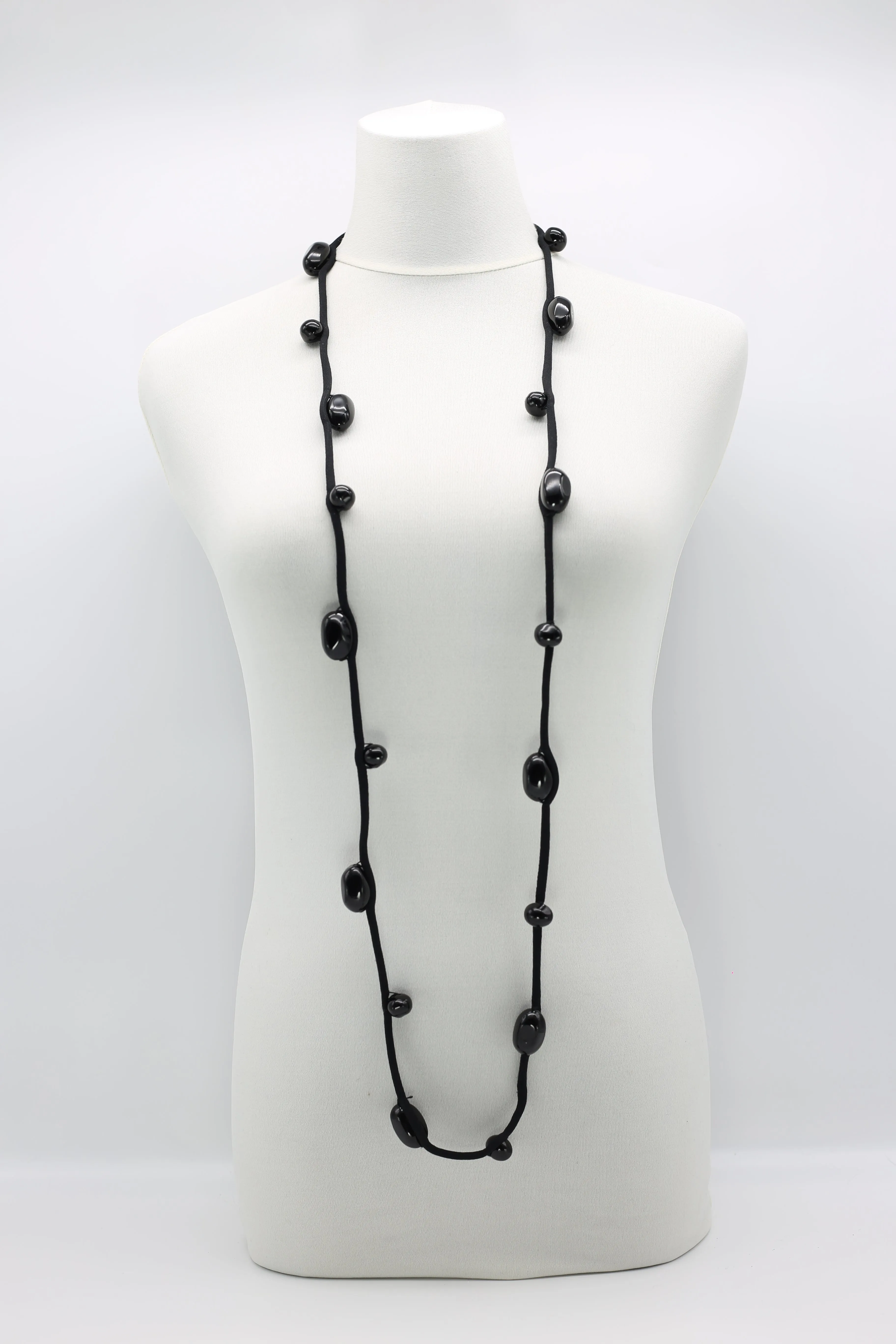 Crystal Eggs Necklaces - Single Strand