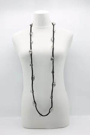 Crystal Eggs Necklaces - Single Strand