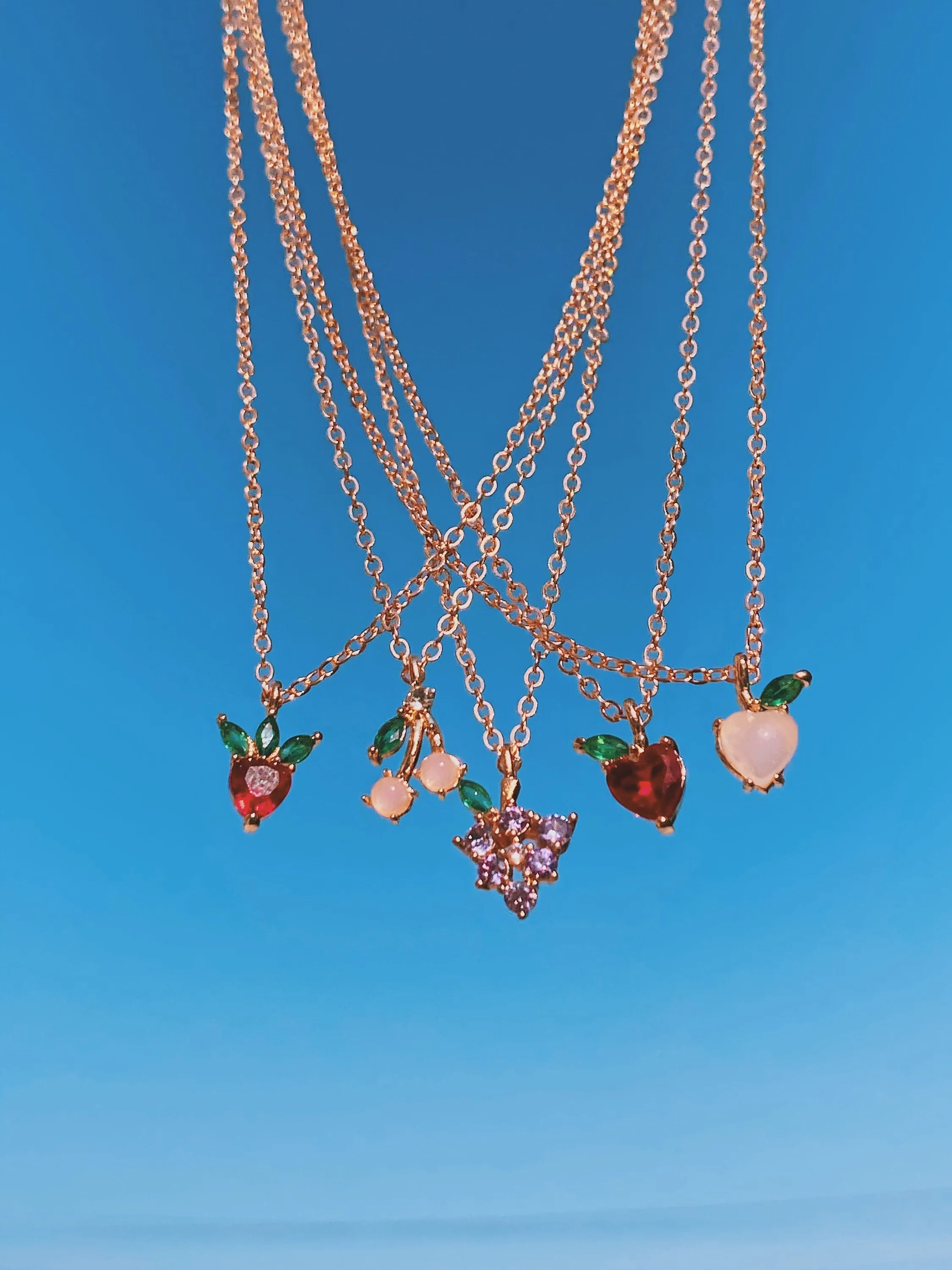 CRYSTAL FRUIT Necklace