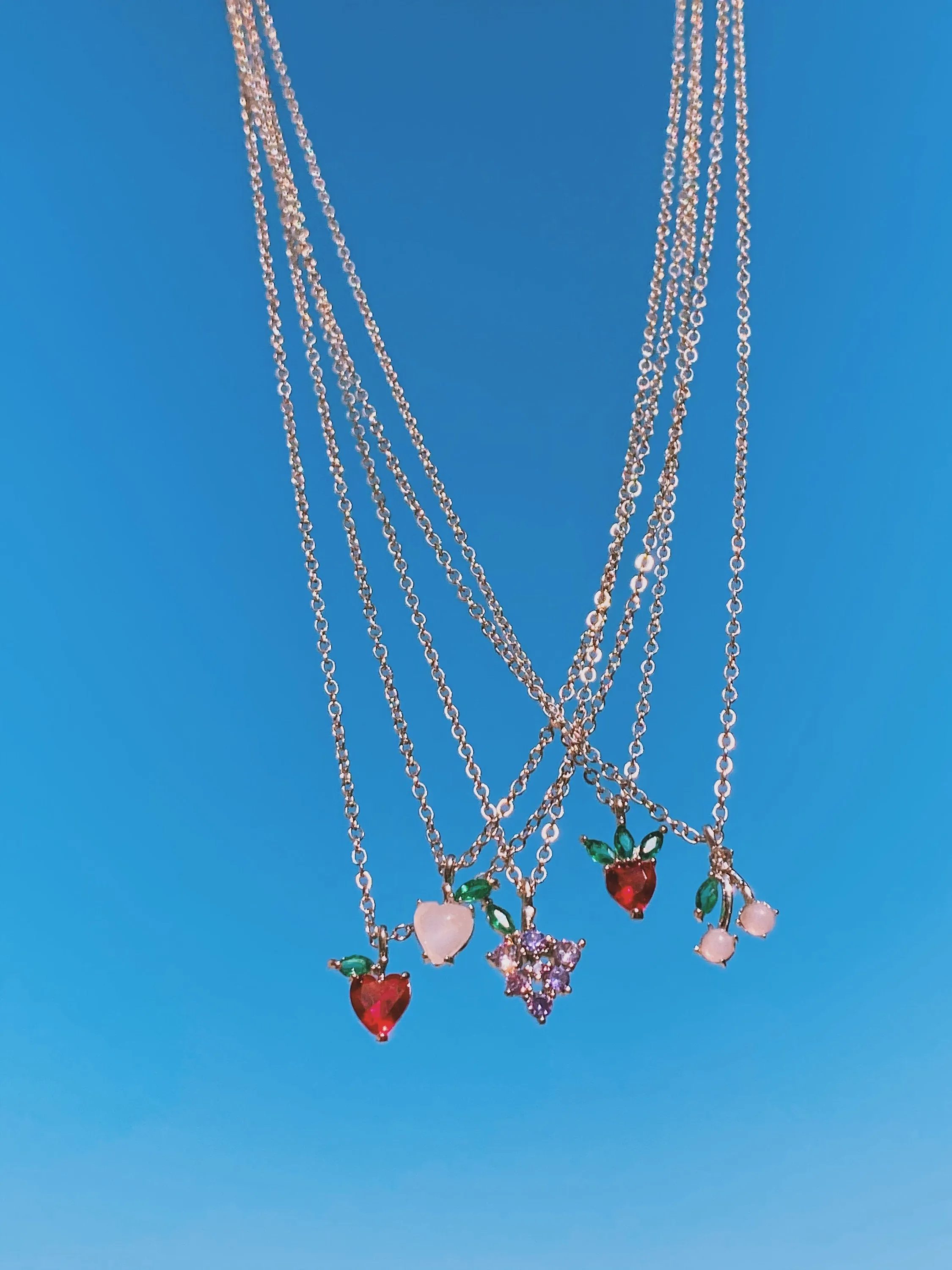 CRYSTAL FRUIT Necklace