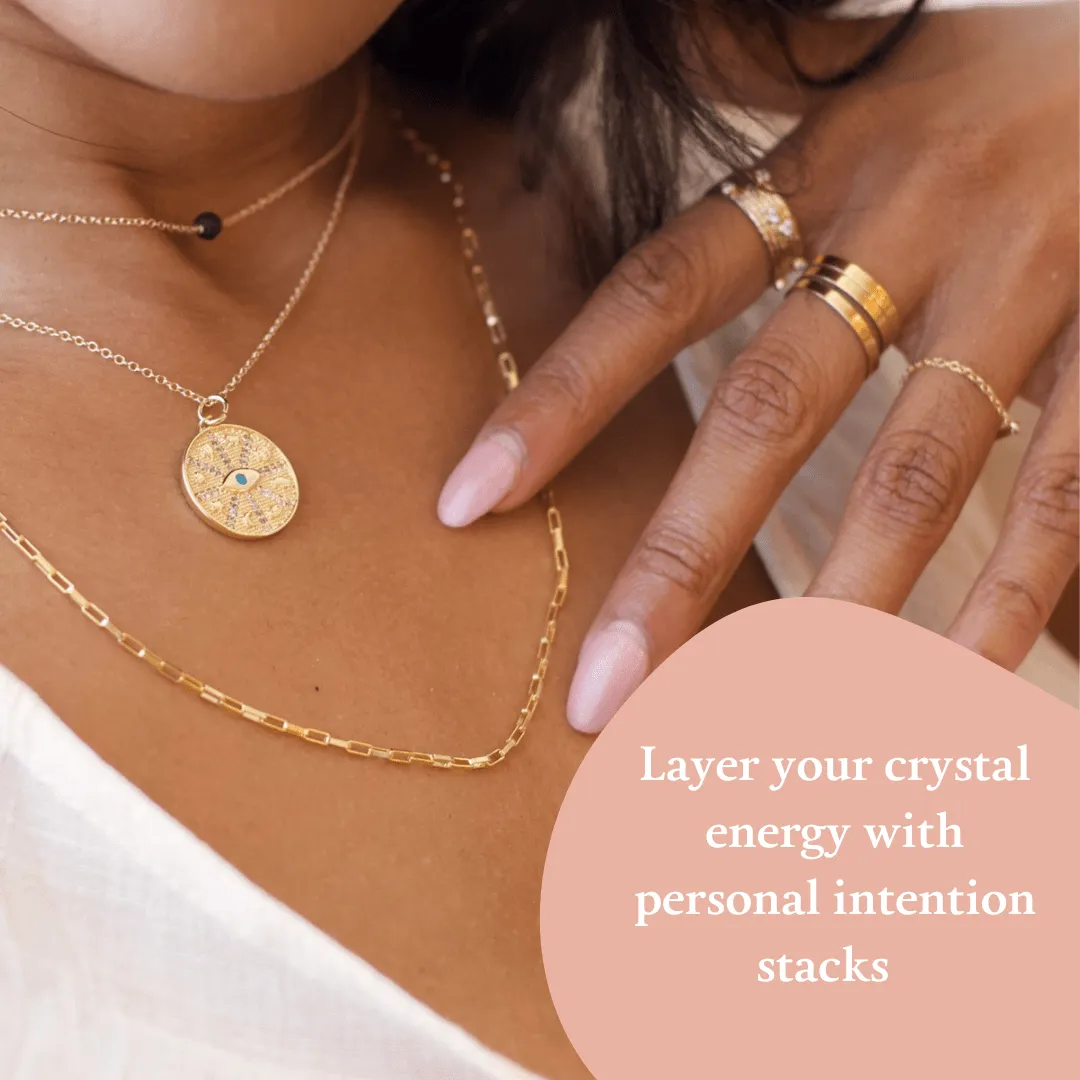 Crystal Healing Stone Necklaces