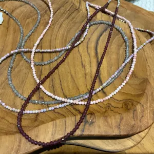 Crystal necklaces