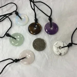 Crystal Pi Necklace