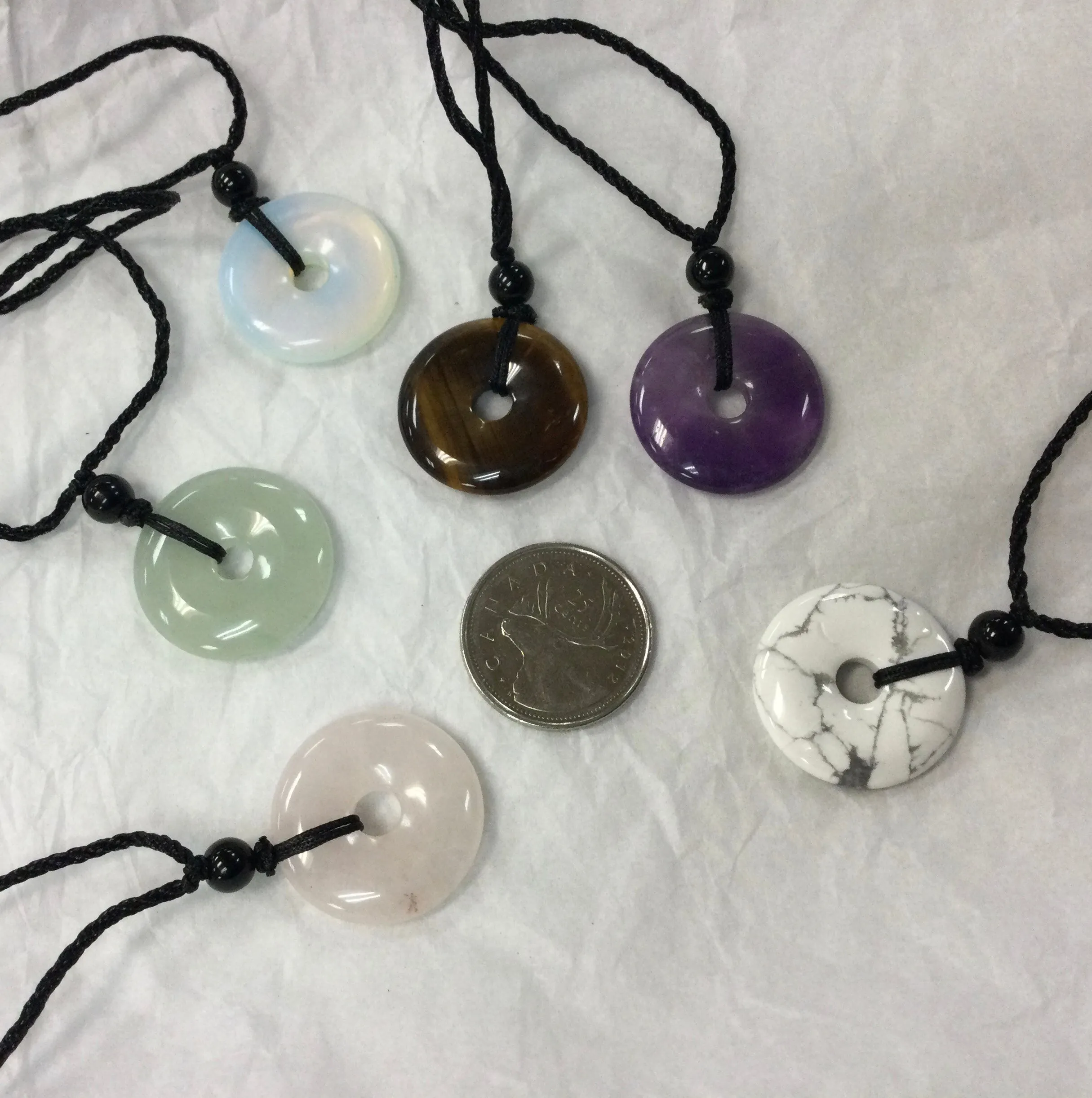 Crystal Pi Necklace