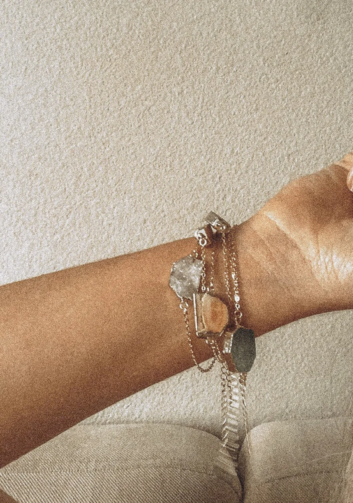 Crystal Stone Diffusing Bracelet