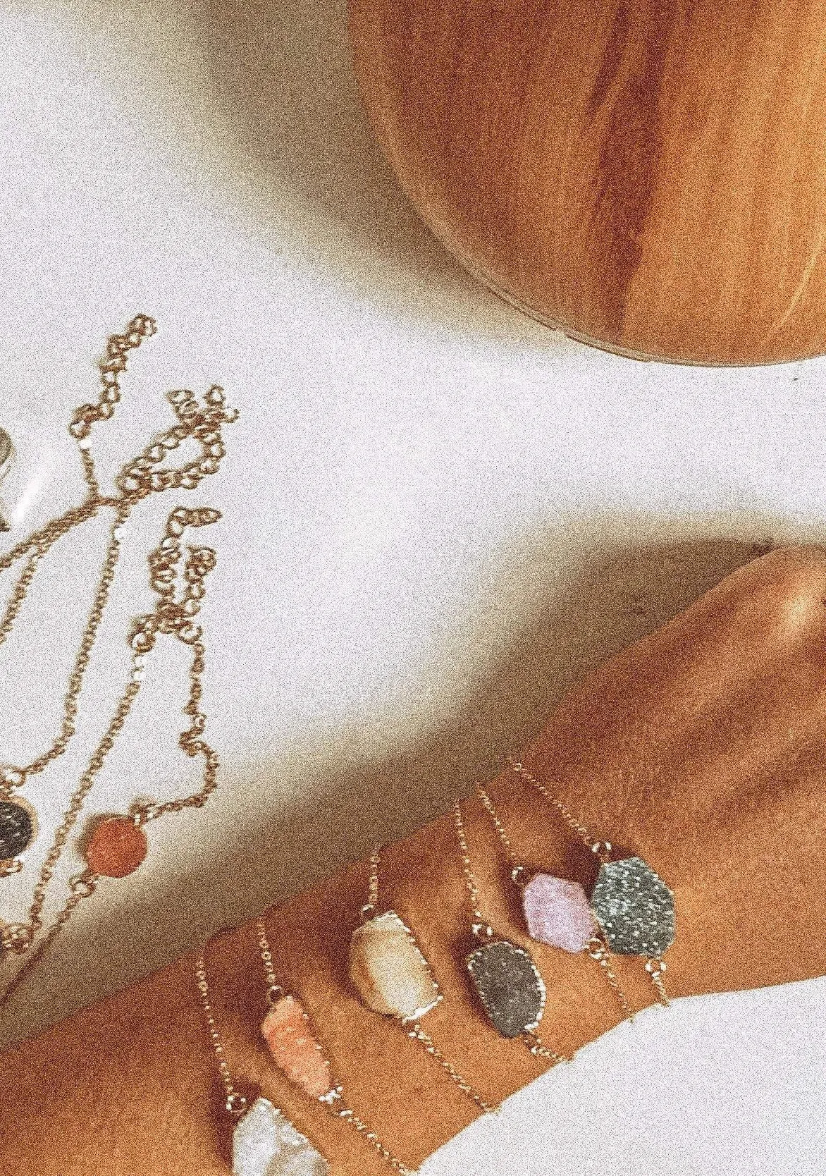 Crystal Stone Diffusing Bracelet