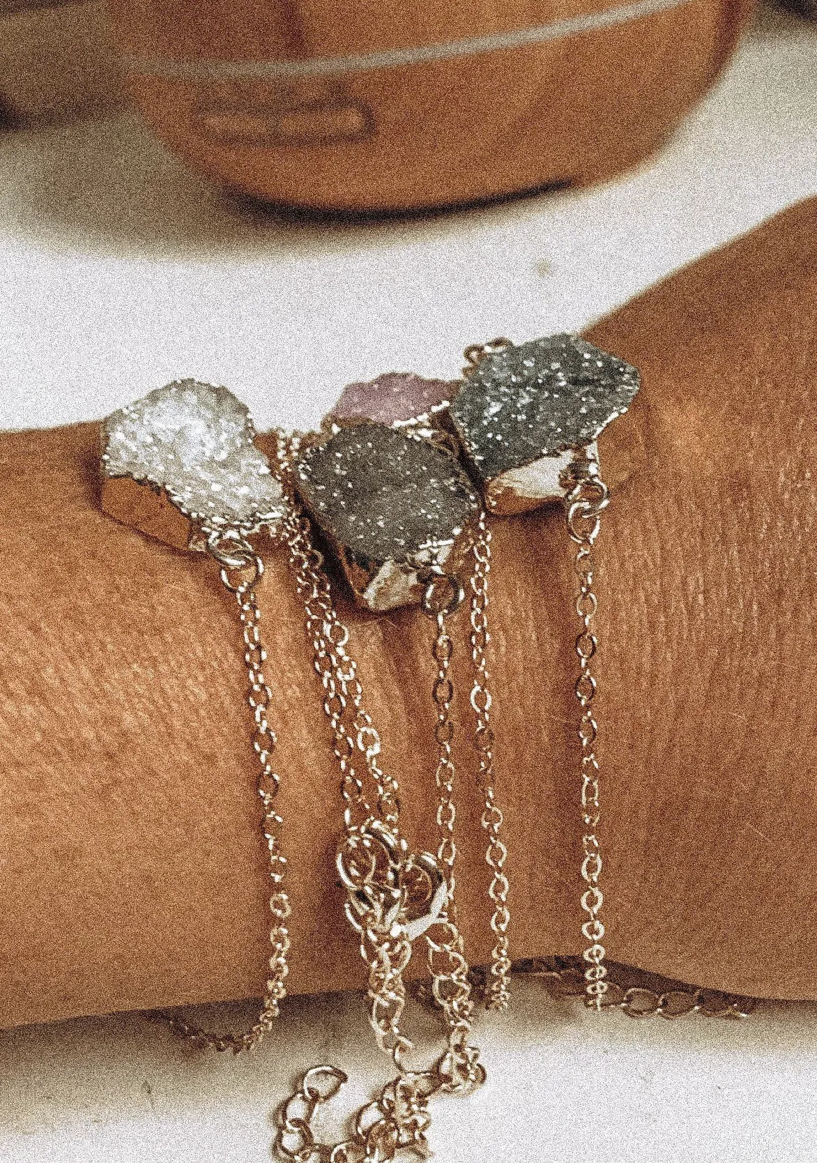 Crystal Stone Diffusing Bracelet