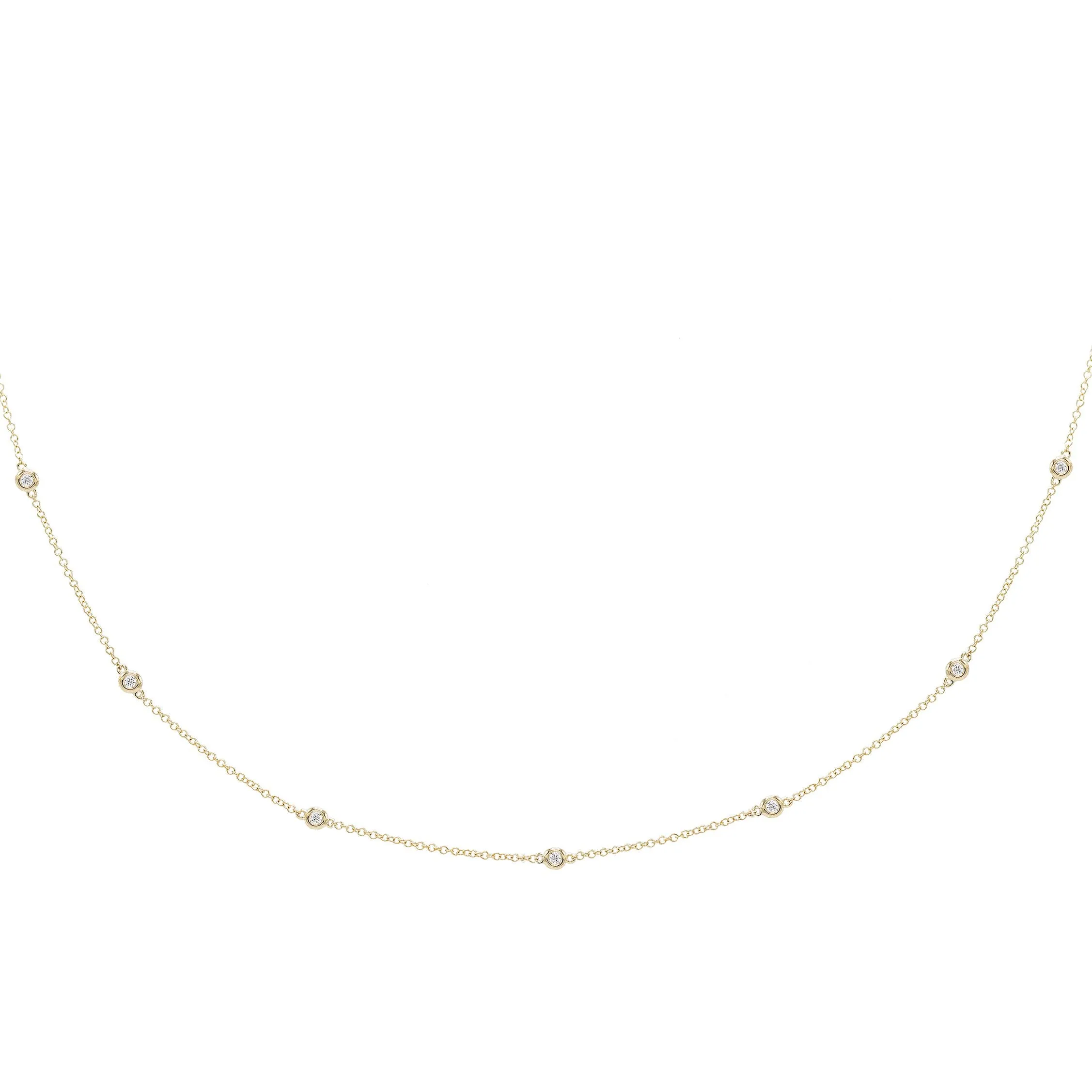 CZ Bezel Choker
