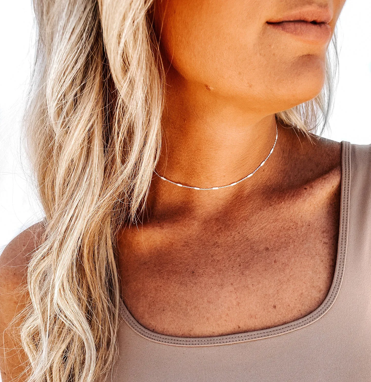 Dainty Cable Bar Satellite Choker