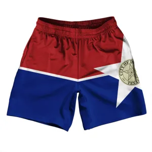 Dallas Athletic Running Fitness Exercise Shorts 7" Inseam Shorts Made In USA