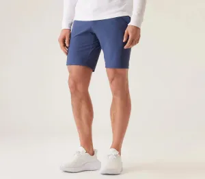 Deke Momentumn Mobile Bermuda Shorts In Pulse Pique Warp Knit - Lake